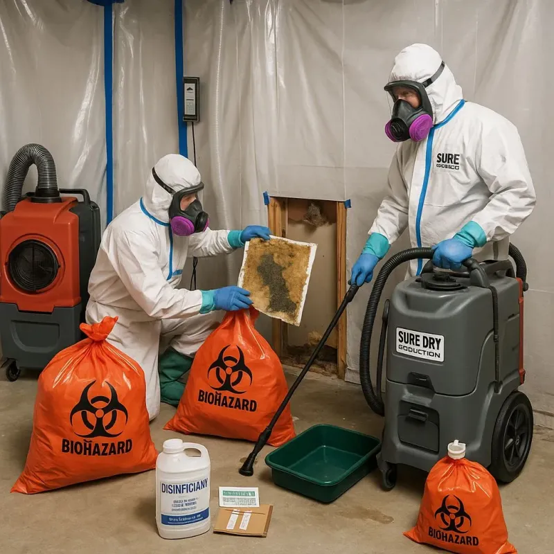 Contaminated Water Handling Protocols process in Bettendorf, IA
