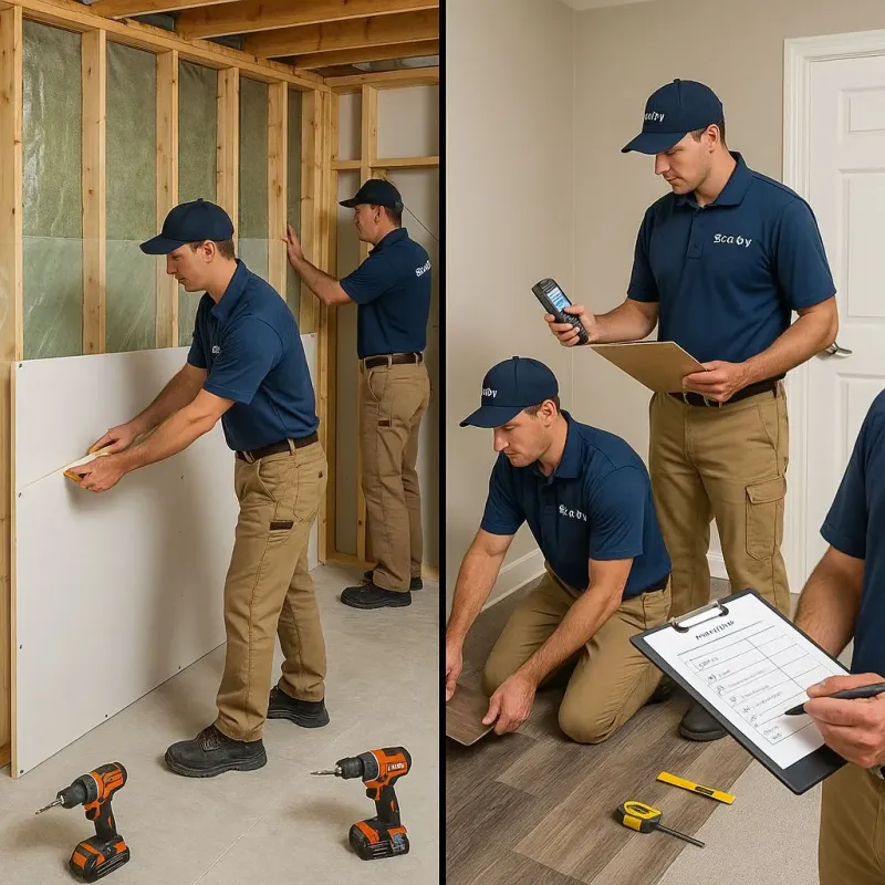 Repairs and Reconstruction process in Bettendorf, IA