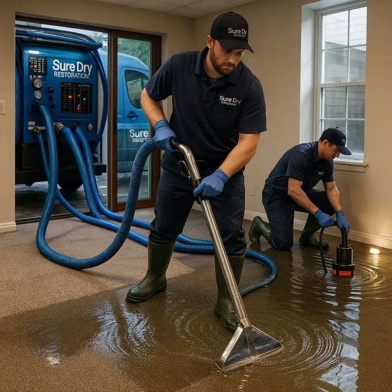 Water Extraction and Removal process in Bettendorf, IA